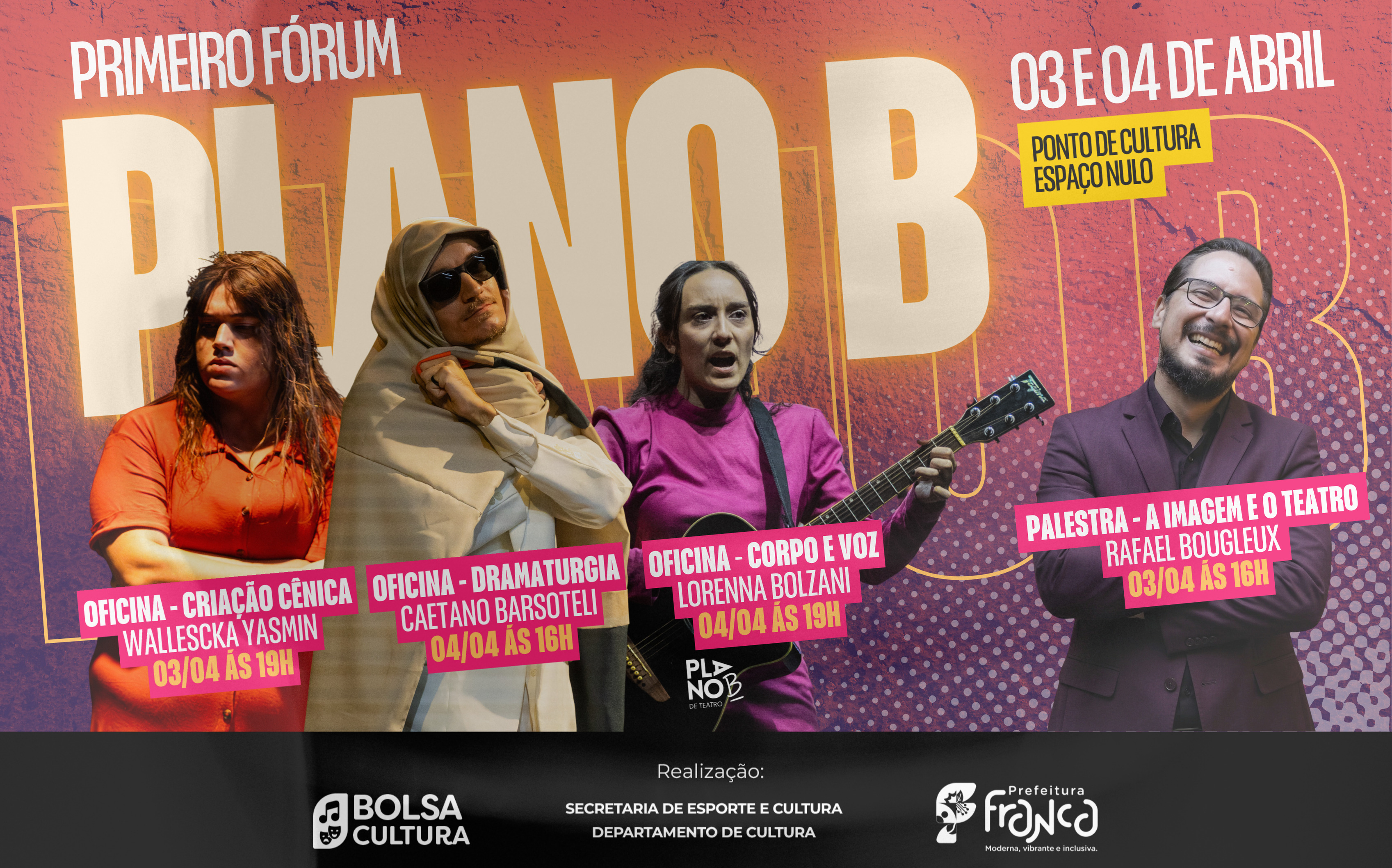 I FÓRUM DE TEATRO E PESQUISA PLANO B