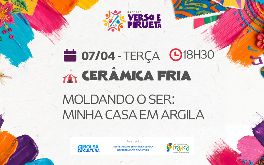 Projeto Verso e Pirueta - "Moldando o Ser: Minha Casa em Argila"