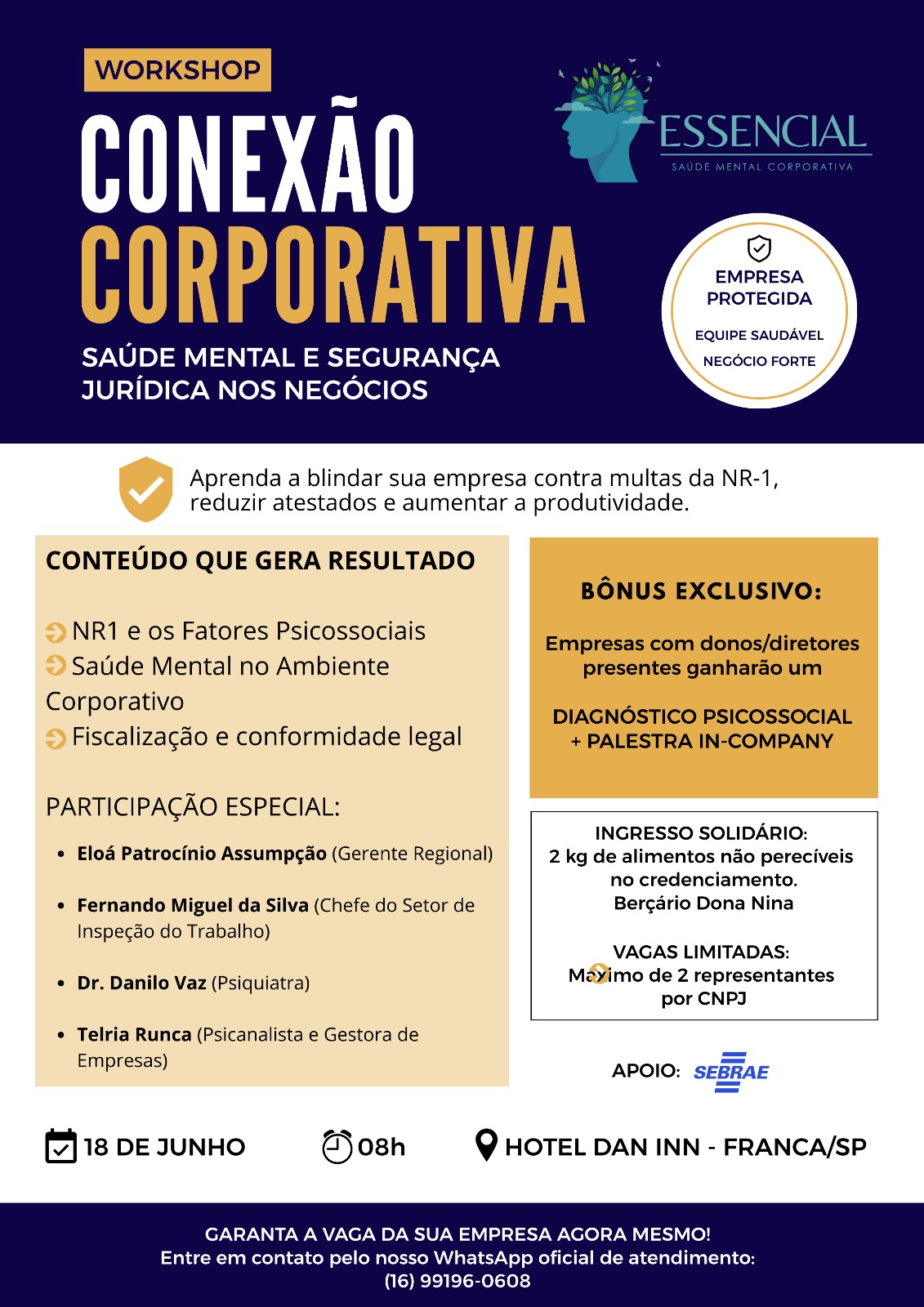 Conexão Corporativa: Saúde Mental e Segurança Jurídica nos Negócios
